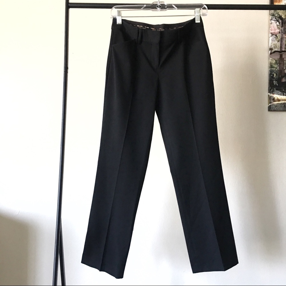 EXPRESS DESIGN STUDIO Black Classic Editor Pants Size 0R